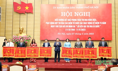 Hà Nội phát động thi đua kỷ niệm 75 năm Ngày Chủ tịch Hồ Chí Minh ra Lời kêu gọi thi đua ái quốc